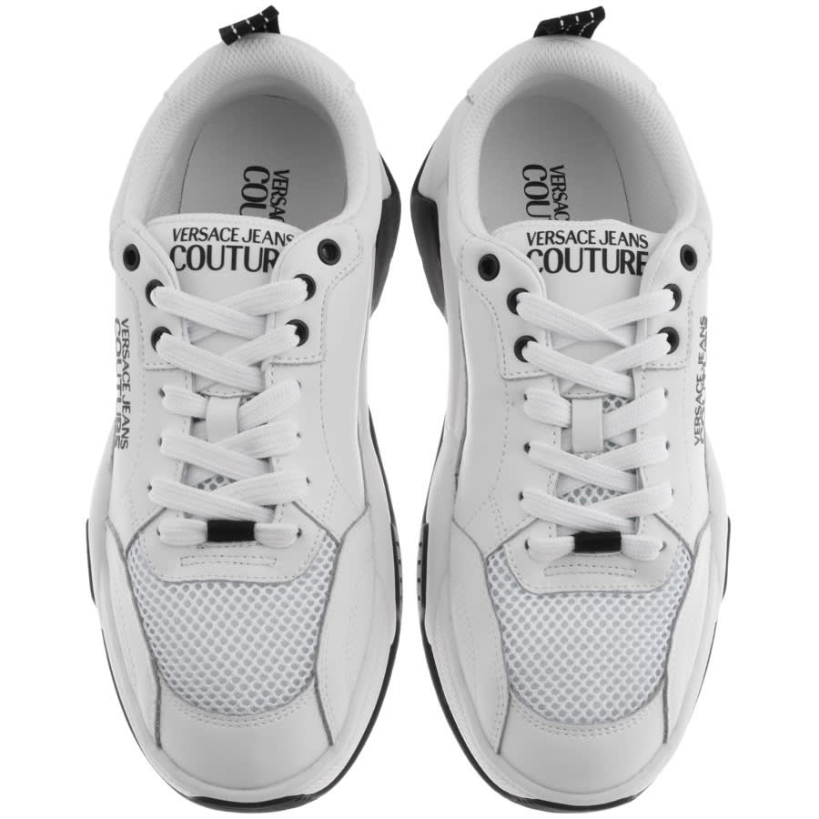 Alternative Image for ProductVersace Jeans Couture Logo Trainers White3